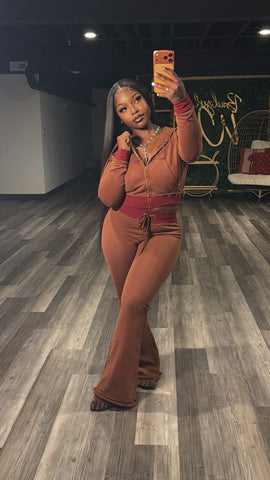 Two Tone Jogger Set