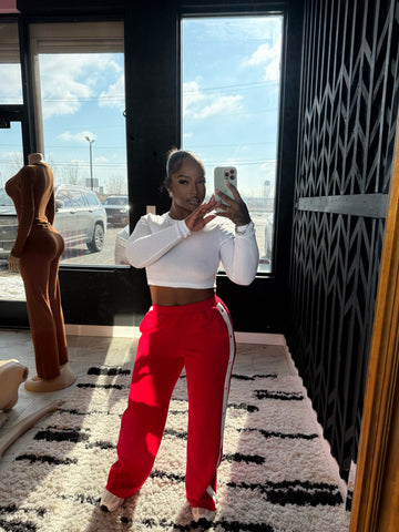 Button Her Down Joggers