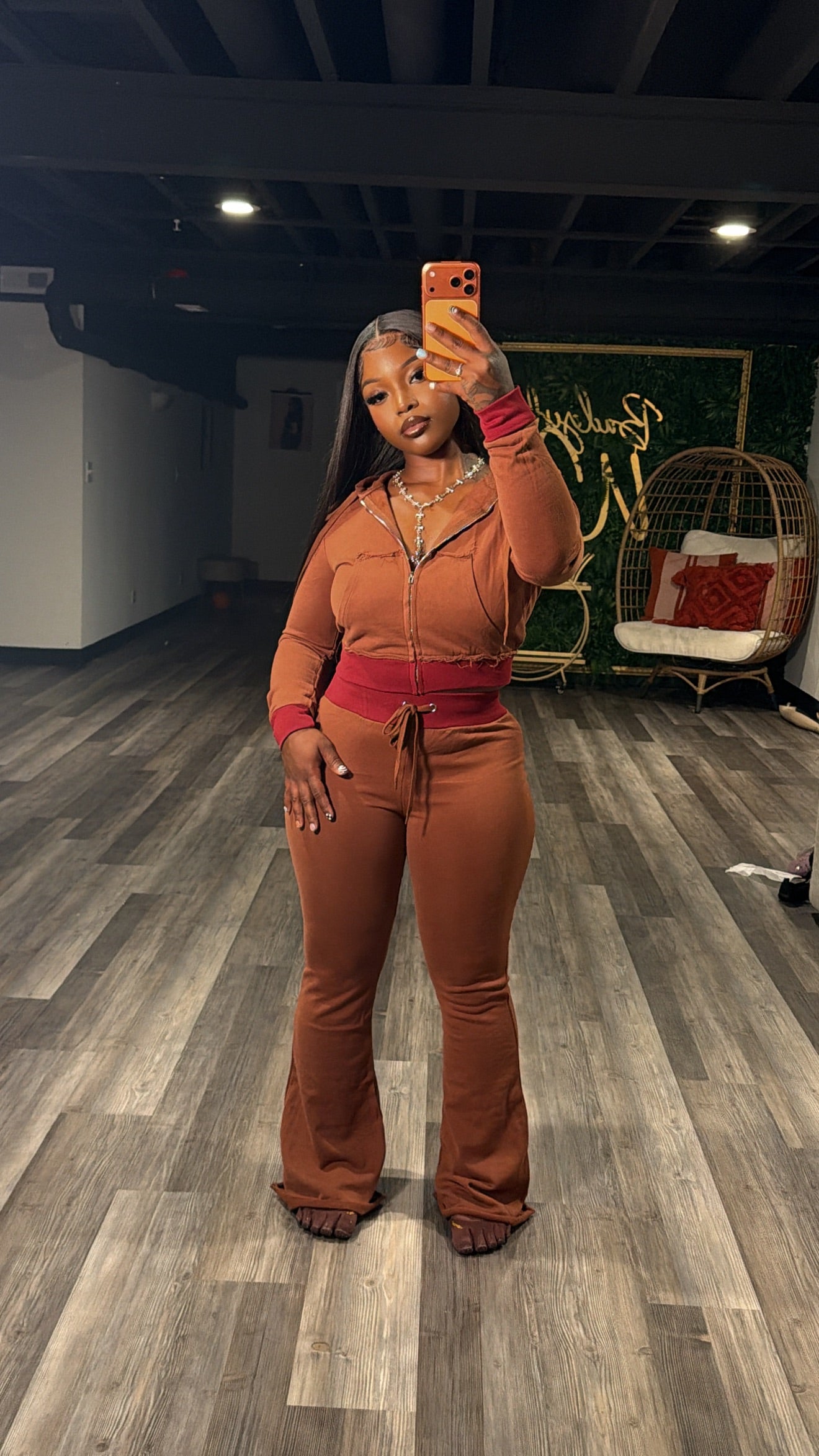 Two Tone Jogger Set