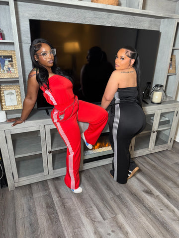 Strapless Jogger Playsuit