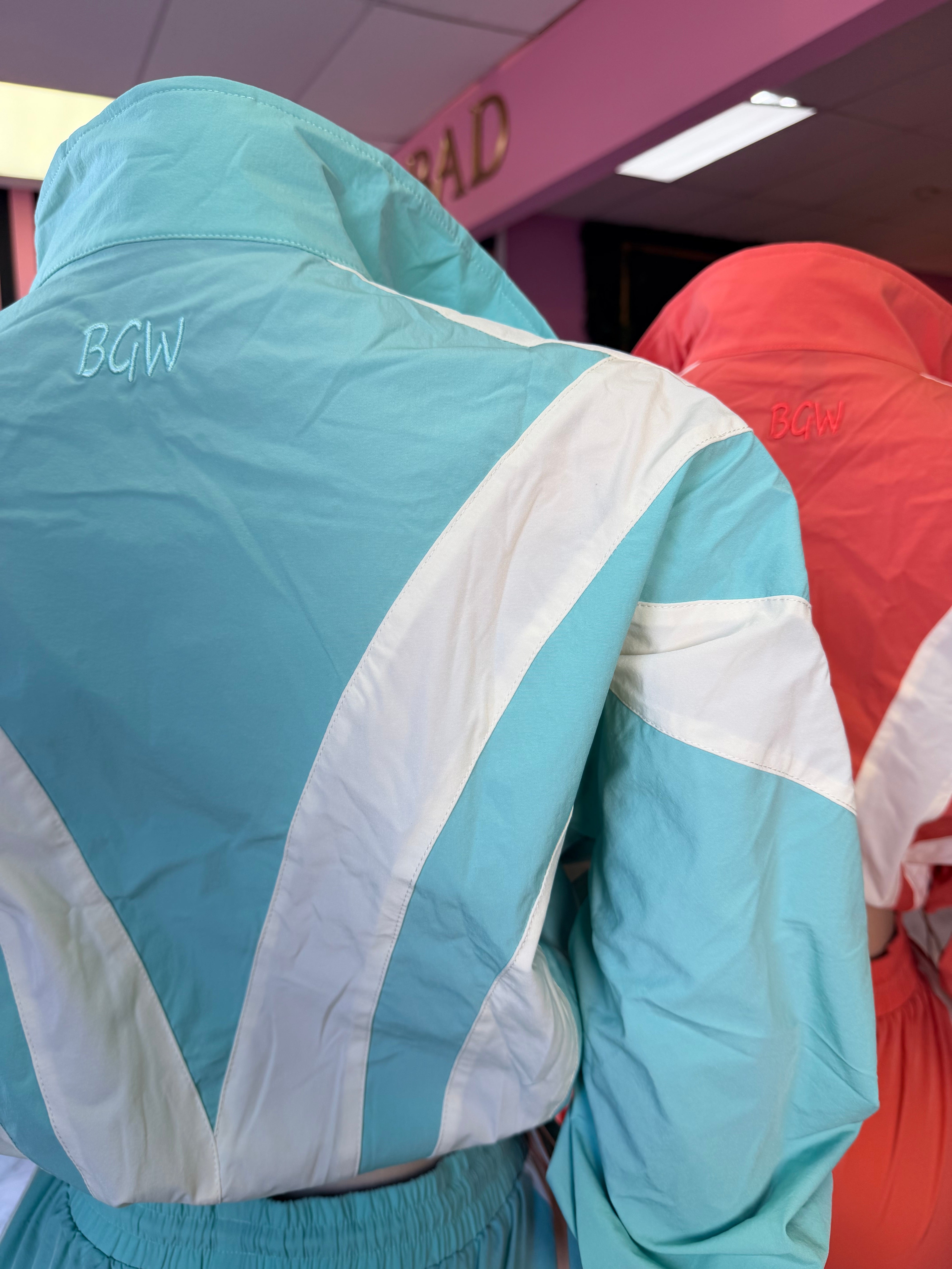 BGW Windbreaker Short Set