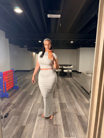 Miss Maxi Skirt 3pc set