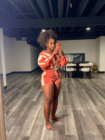 BGW Windbreaker Short Set