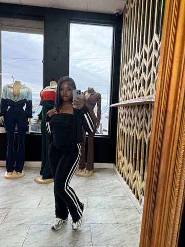 Stripe Her Down 3PC Set