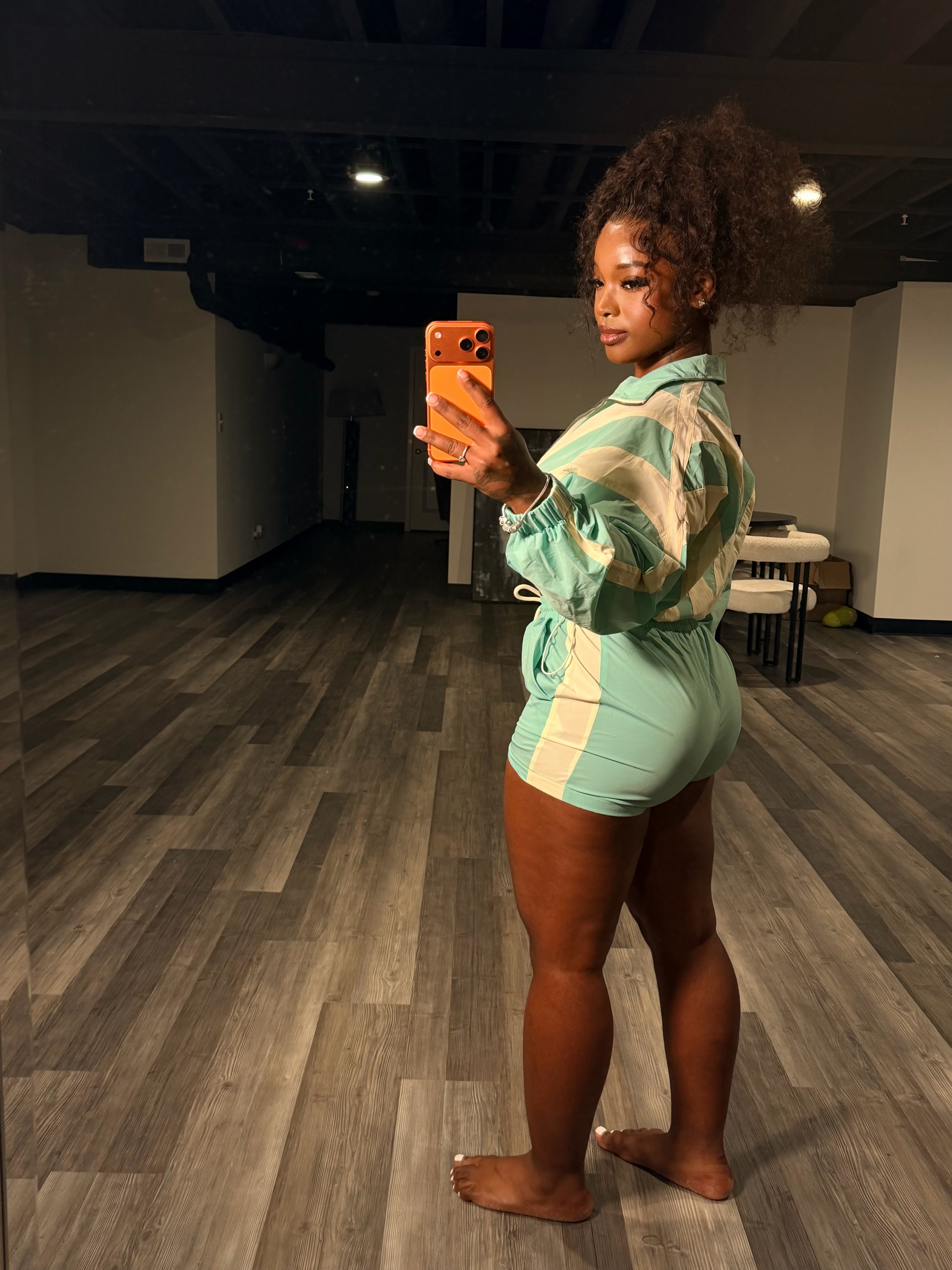 BGW Windbreaker Short Set