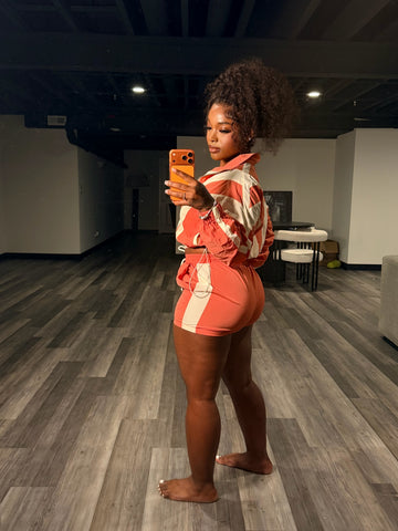 BGW Windbreaker Short Set