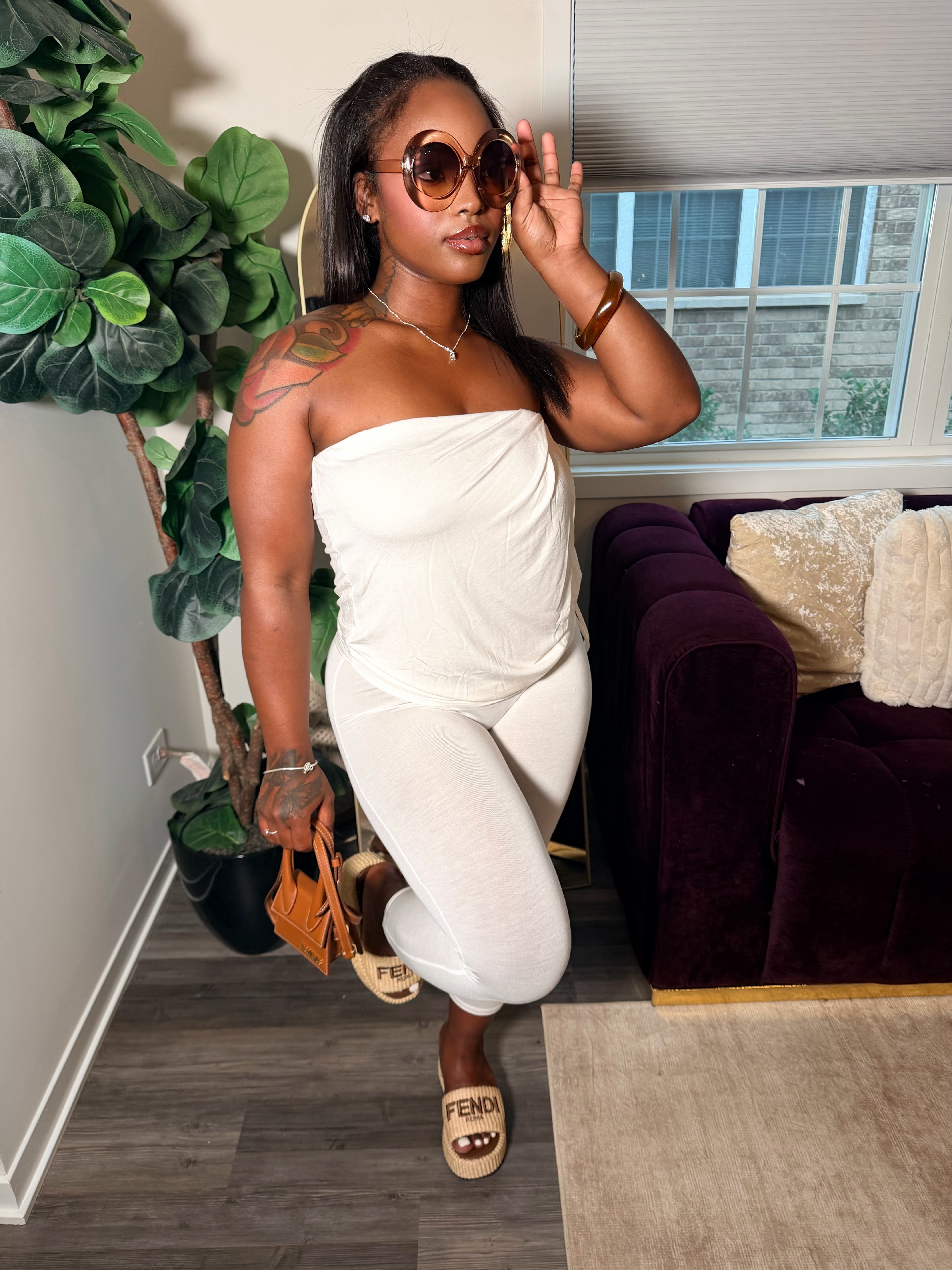 All Purpose Capri Playsuit