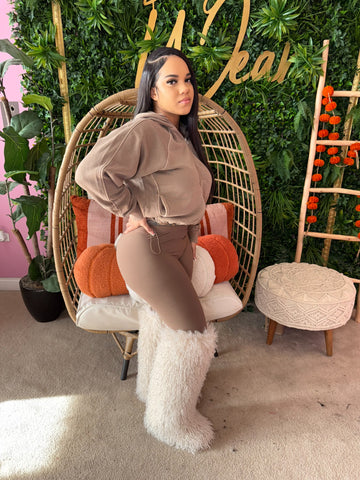 Make Crop Sweater Set