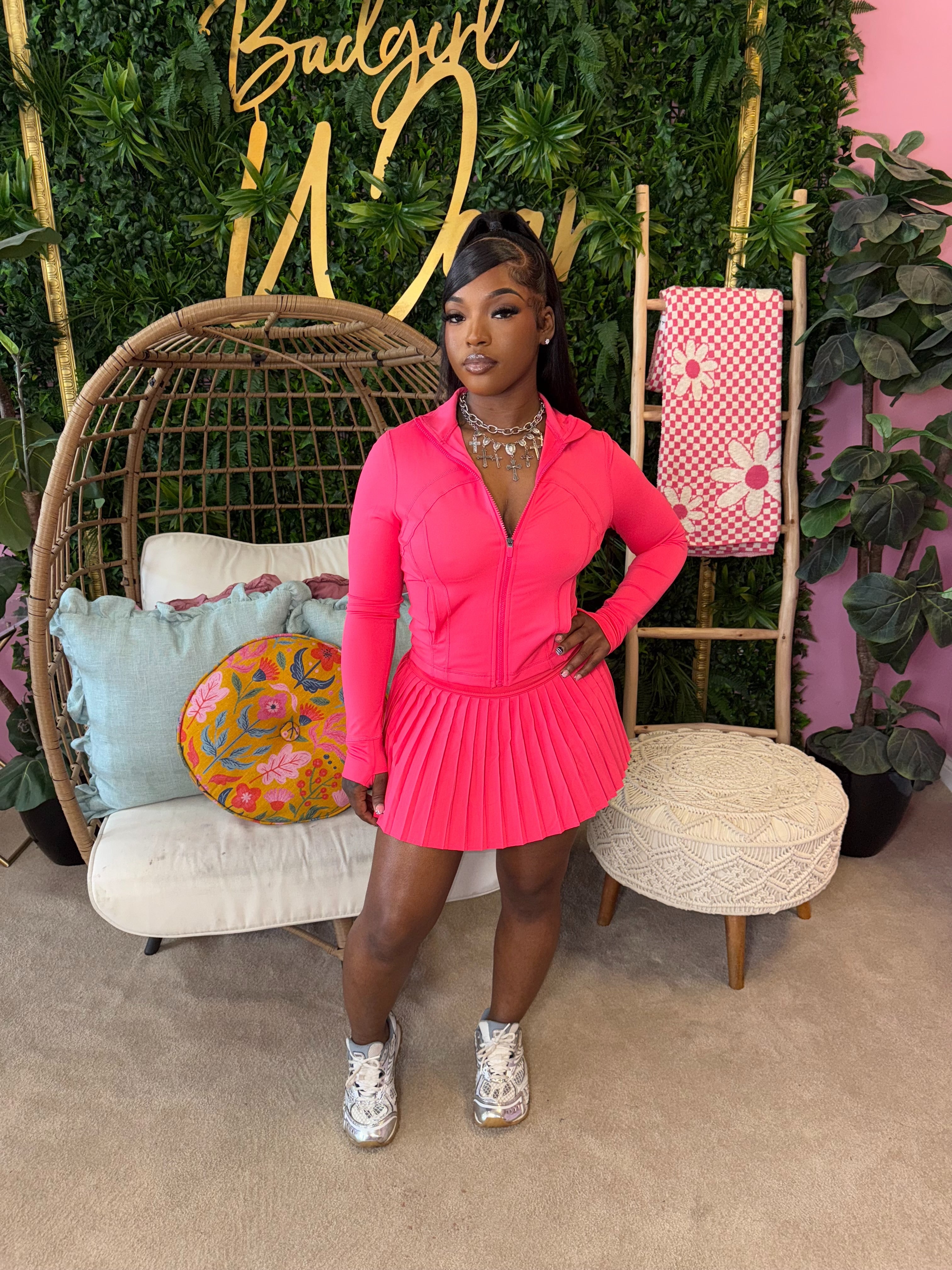 Swing My Way Skirt Set