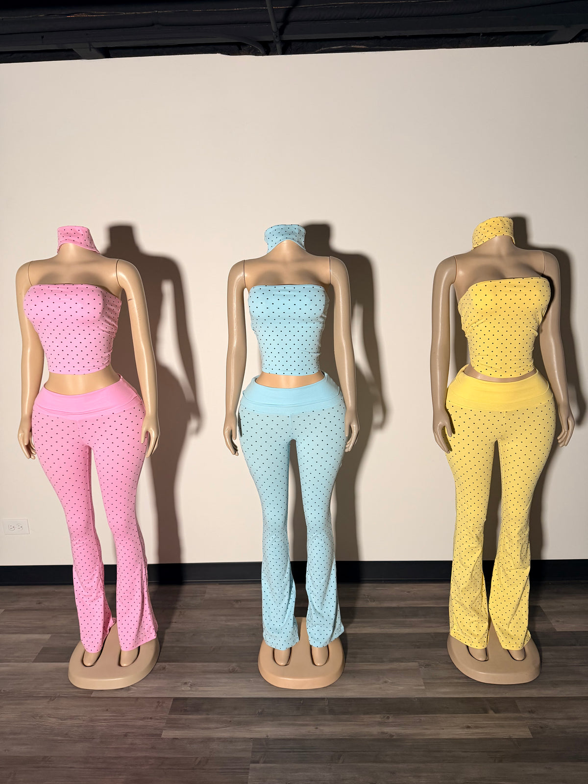 Polka Dot Flare 3pc