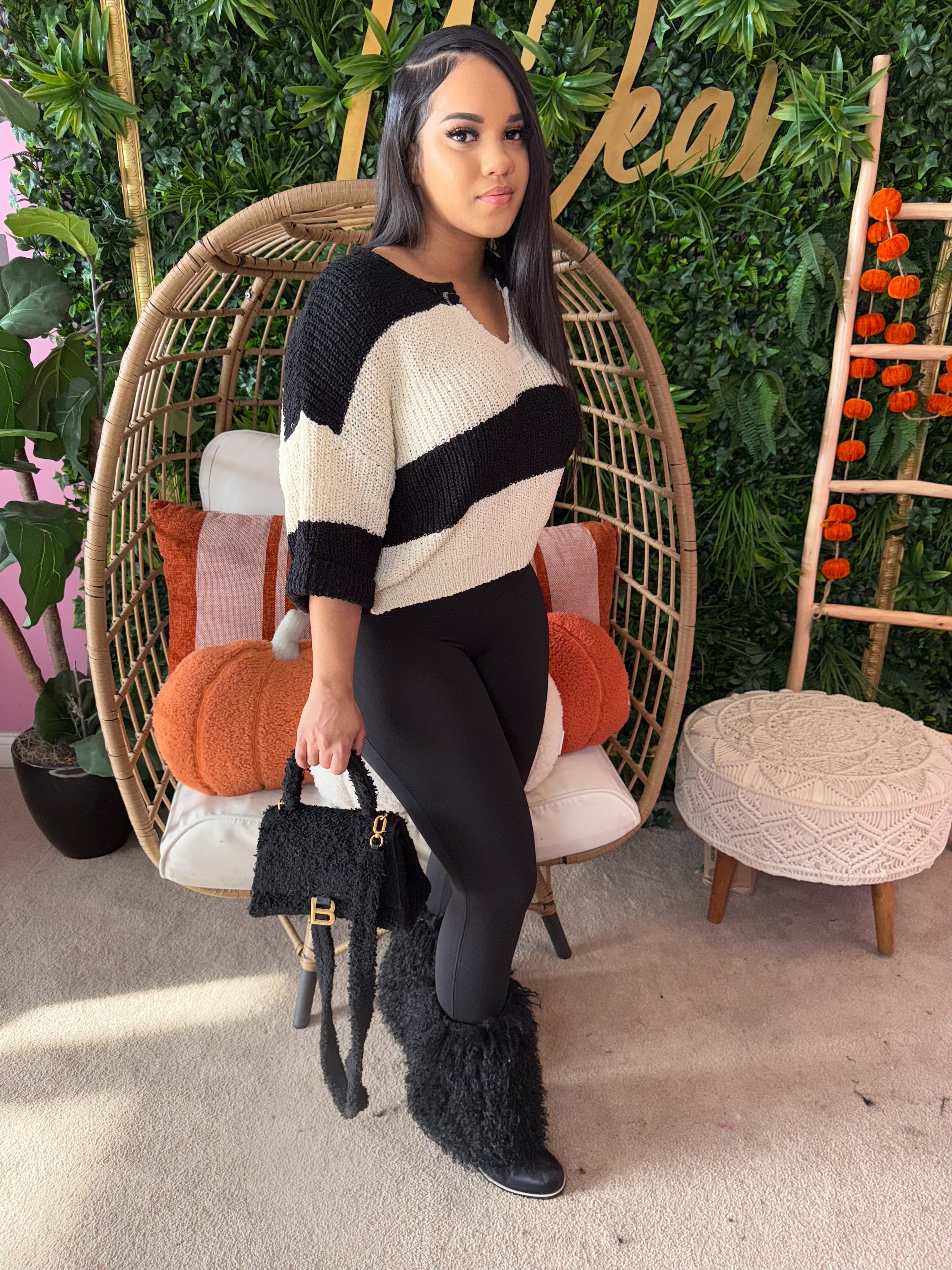 Stripe Her Across Set