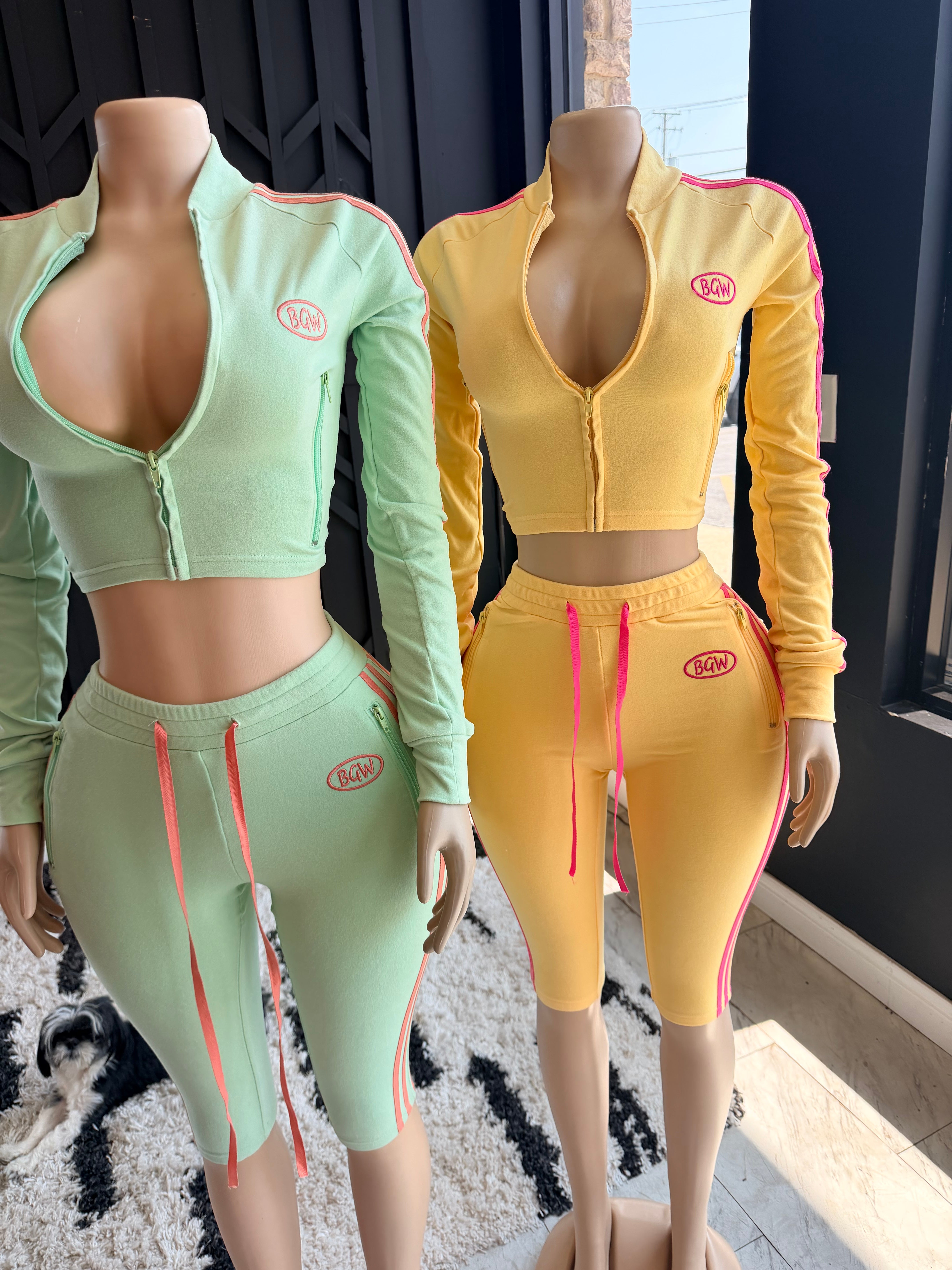 BGW Capri Stripe Set