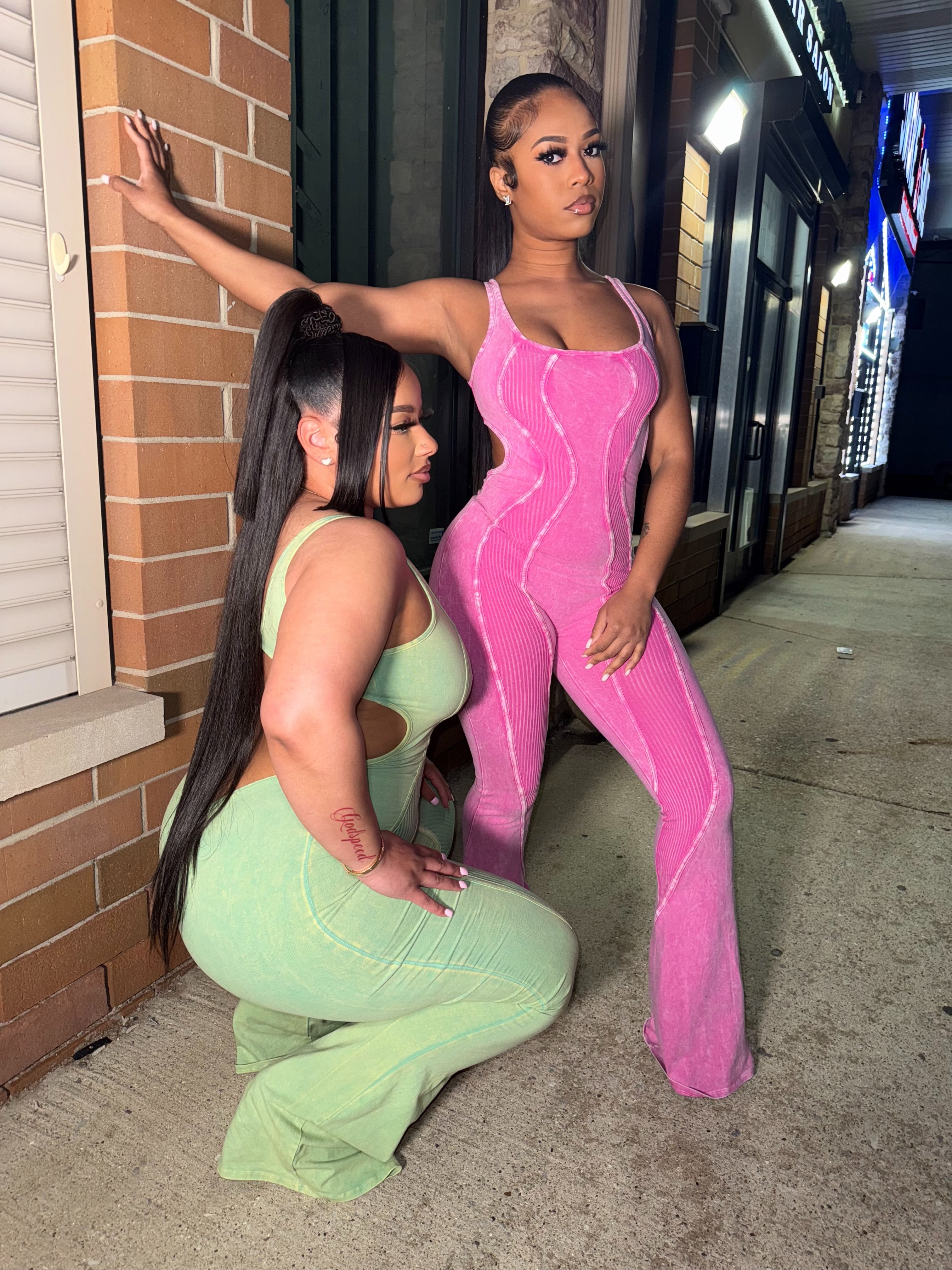 Watch My Back Playsuit