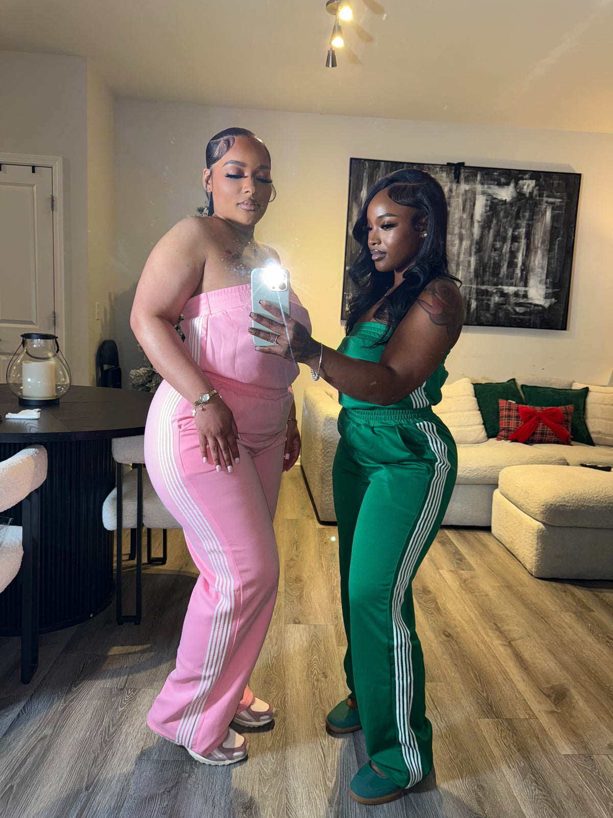 Strapless Jogger Playsuit