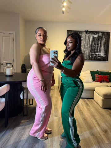 Strapless Jogger Playsuit